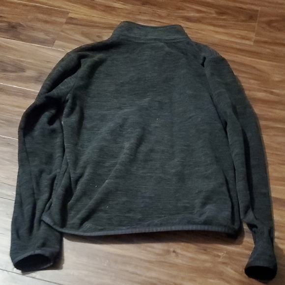 Hurley Charcoal Zip-Up Sweater - Picture 4 of 4
